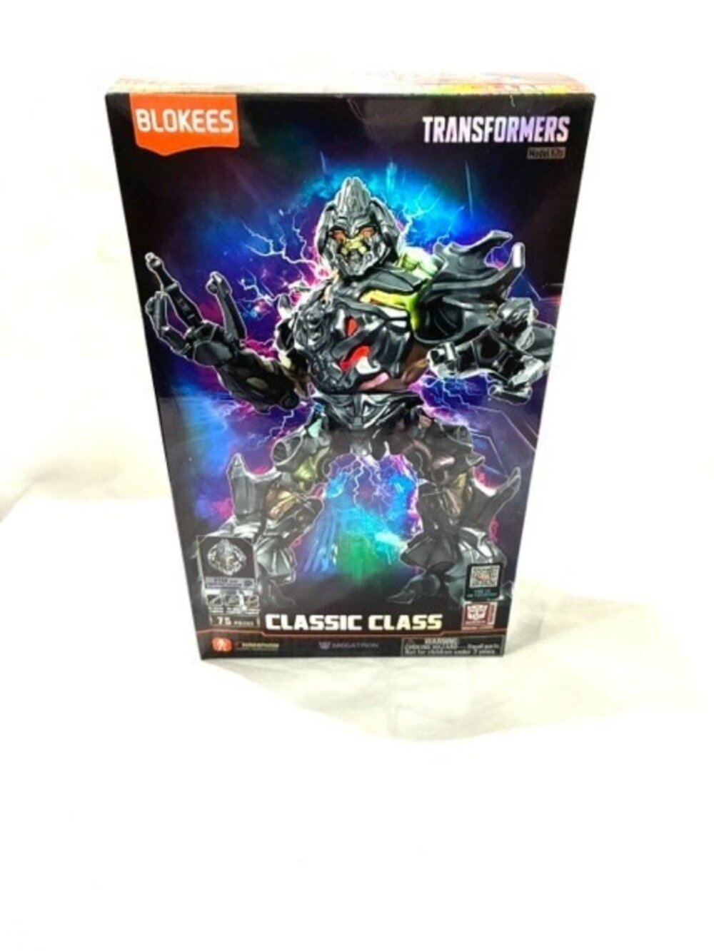 Transformers Megatron Classic Class Model Kit #10 Blockees - 75 Pc